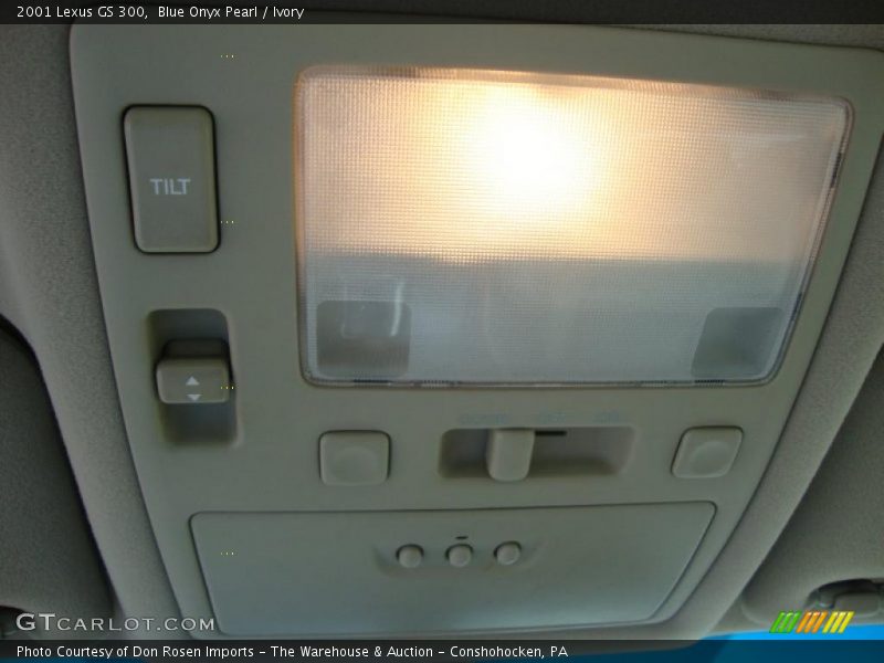 Blue Onyx Pearl / Ivory 2001 Lexus GS 300