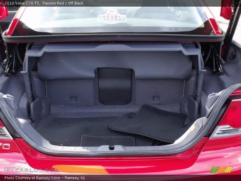 Passion Red / Off Black 2010 Volvo C70 T5