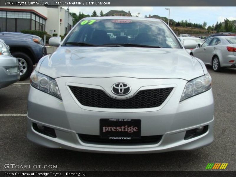 Titanium Metallic / Dark Charcoal 2007 Toyota Camry SE V6