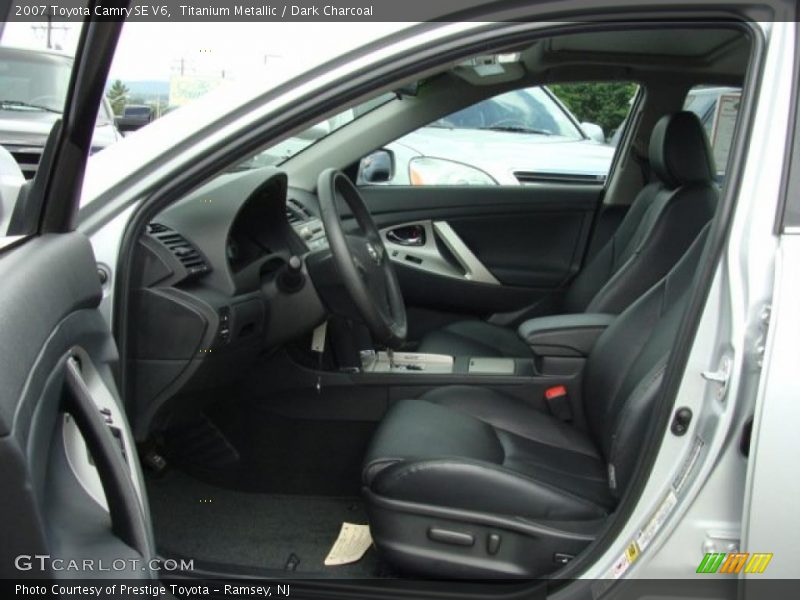 Titanium Metallic / Dark Charcoal 2007 Toyota Camry SE V6