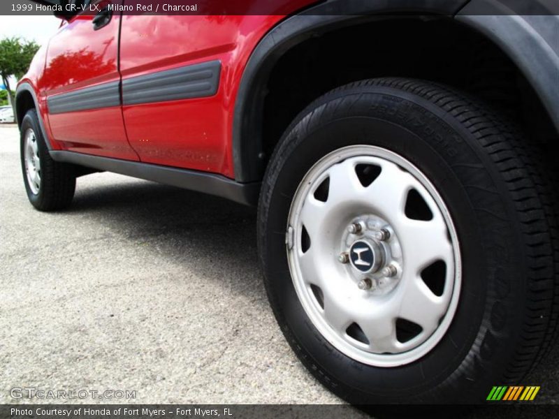 Milano Red / Charcoal 1999 Honda CR-V LX