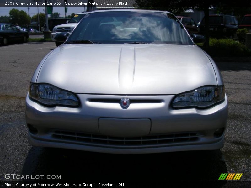 Galaxy Silver Metallic / Ebony Black 2003 Chevrolet Monte Carlo SS