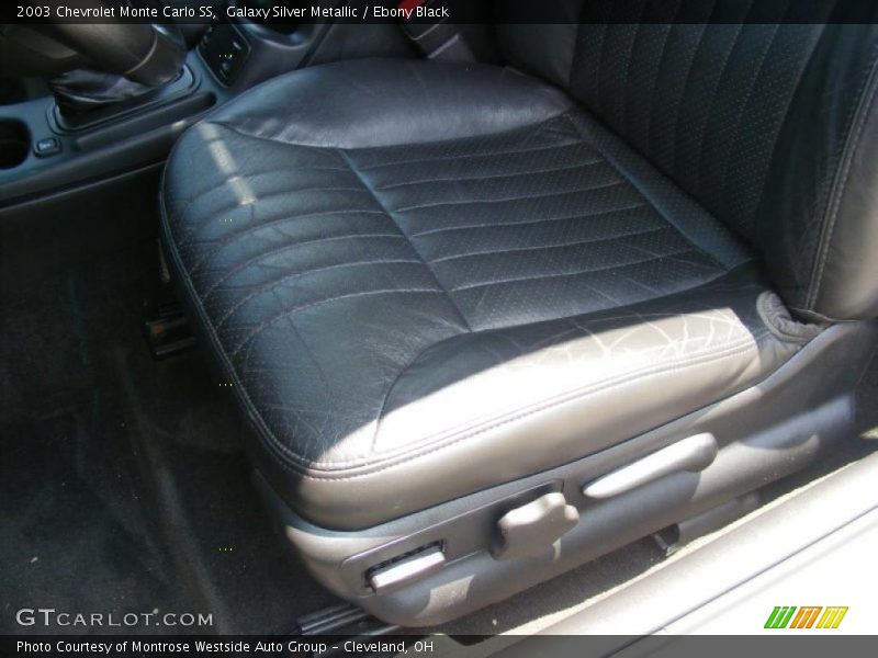 Galaxy Silver Metallic / Ebony Black 2003 Chevrolet Monte Carlo SS