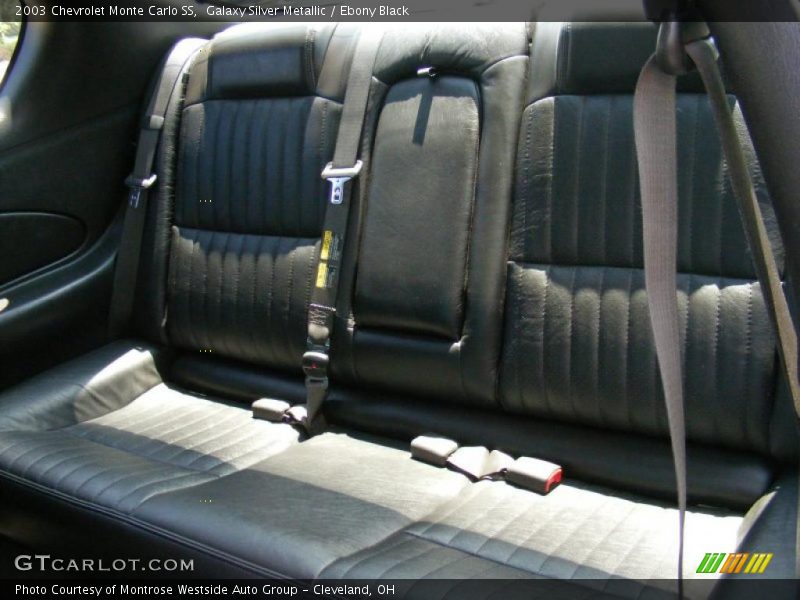 Galaxy Silver Metallic / Ebony Black 2003 Chevrolet Monte Carlo SS