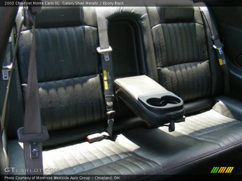 Galaxy Silver Metallic / Ebony Black 2003 Chevrolet Monte Carlo SS