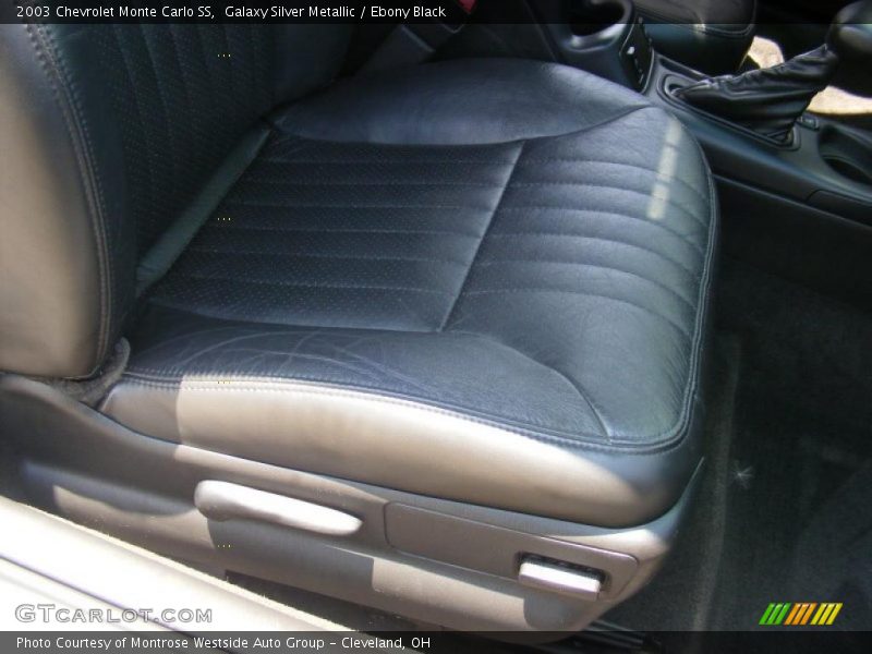 Galaxy Silver Metallic / Ebony Black 2003 Chevrolet Monte Carlo SS