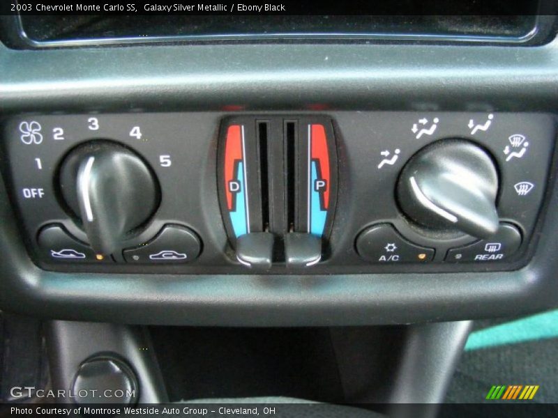 Galaxy Silver Metallic / Ebony Black 2003 Chevrolet Monte Carlo SS