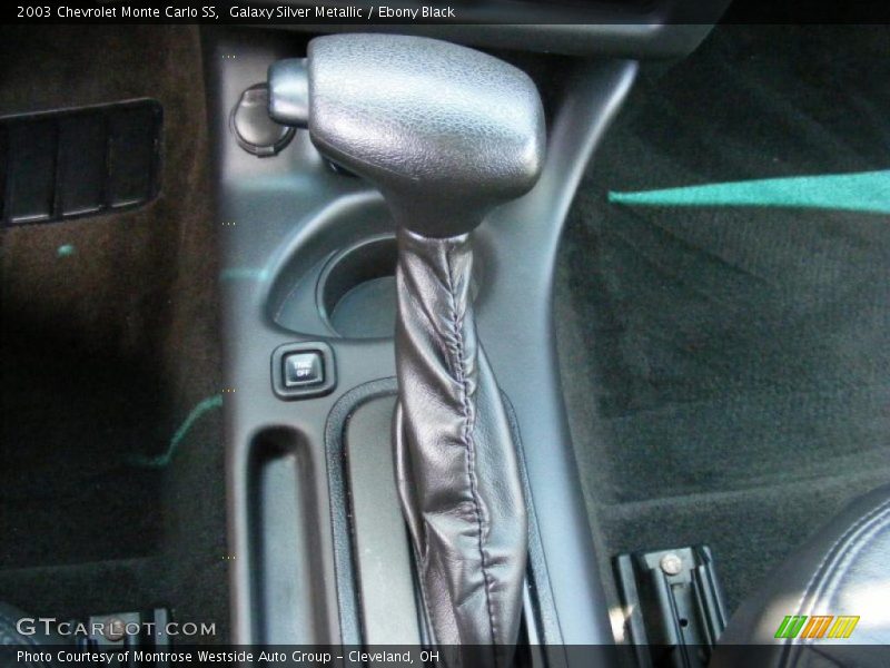 Galaxy Silver Metallic / Ebony Black 2003 Chevrolet Monte Carlo SS
