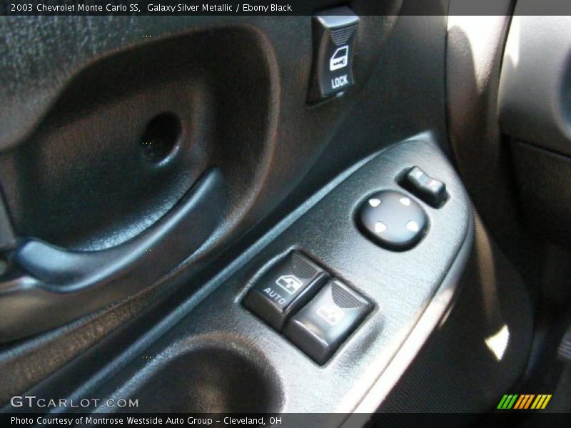 Galaxy Silver Metallic / Ebony Black 2003 Chevrolet Monte Carlo SS