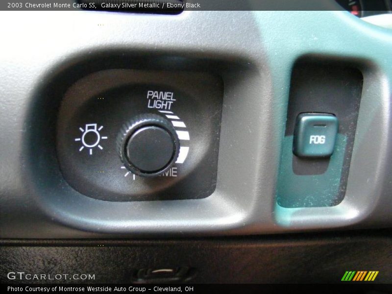 Galaxy Silver Metallic / Ebony Black 2003 Chevrolet Monte Carlo SS