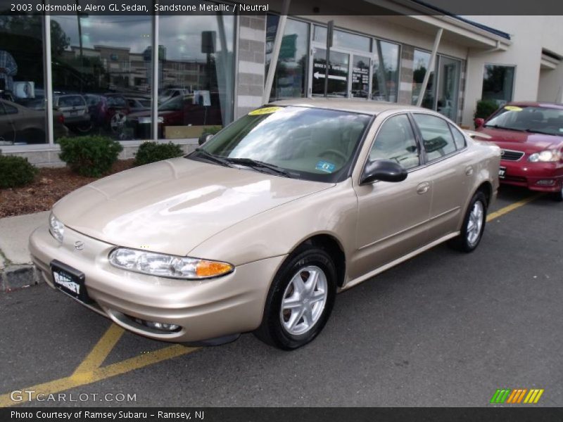 Sandstone Metallic / Neutral 2003 Oldsmobile Alero GL Sedan