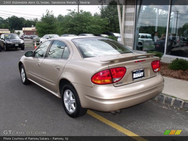 Sandstone Metallic / Neutral 2003 Oldsmobile Alero GL Sedan