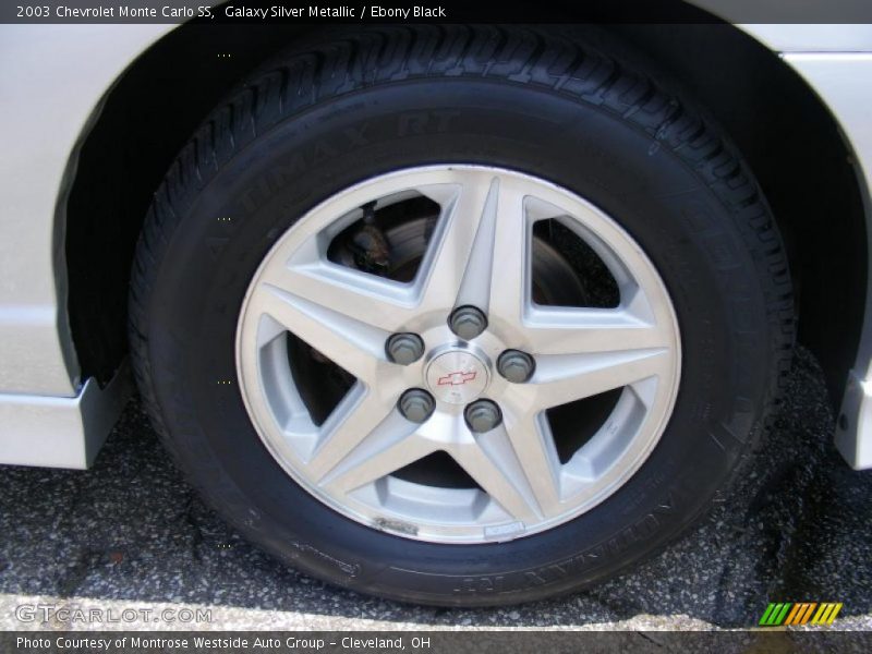 Galaxy Silver Metallic / Ebony Black 2003 Chevrolet Monte Carlo SS