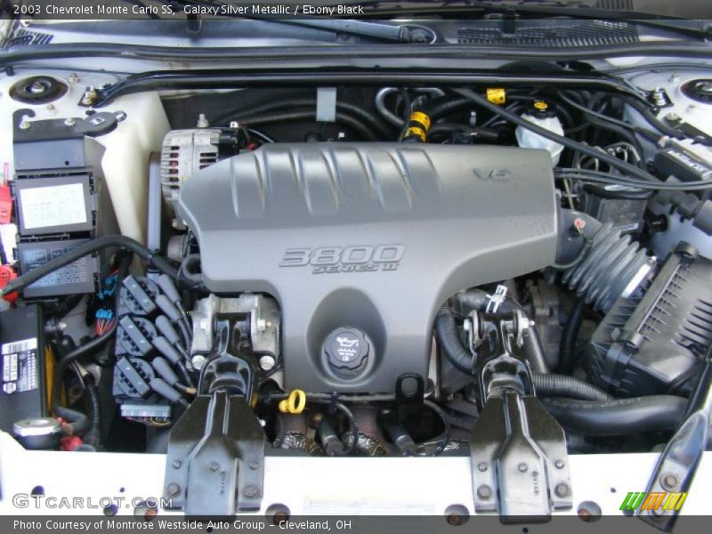 Galaxy Silver Metallic / Ebony Black 2003 Chevrolet Monte Carlo SS