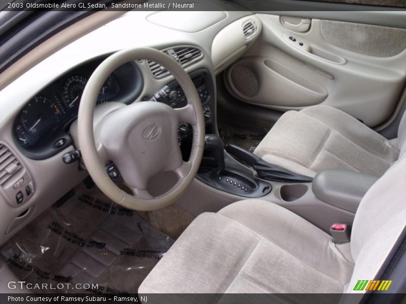 Sandstone Metallic / Neutral 2003 Oldsmobile Alero GL Sedan