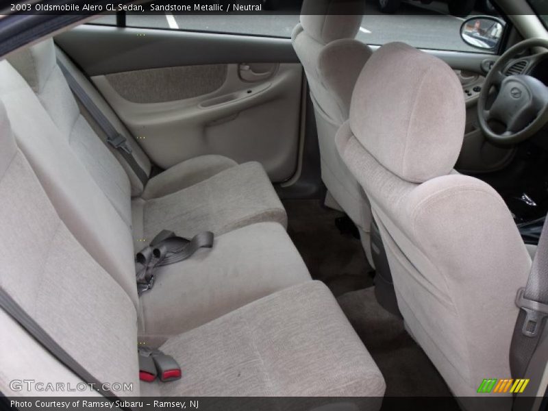 Sandstone Metallic / Neutral 2003 Oldsmobile Alero GL Sedan