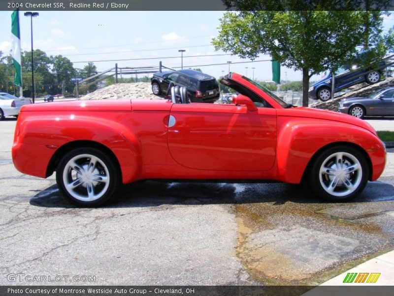 Redline Red / Ebony 2004 Chevrolet SSR