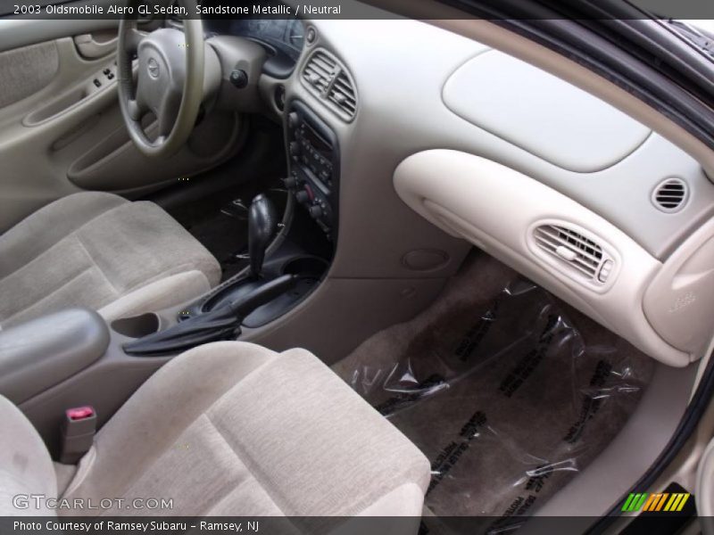 Sandstone Metallic / Neutral 2003 Oldsmobile Alero GL Sedan