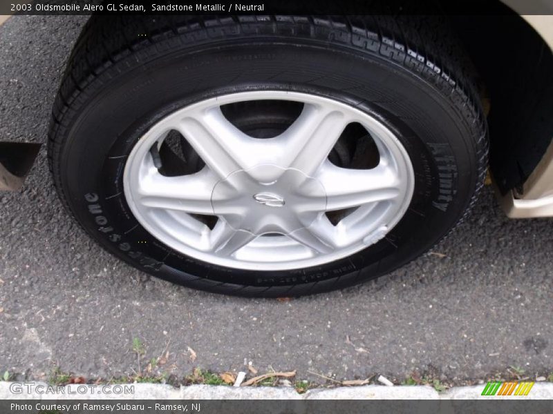 Sandstone Metallic / Neutral 2003 Oldsmobile Alero GL Sedan