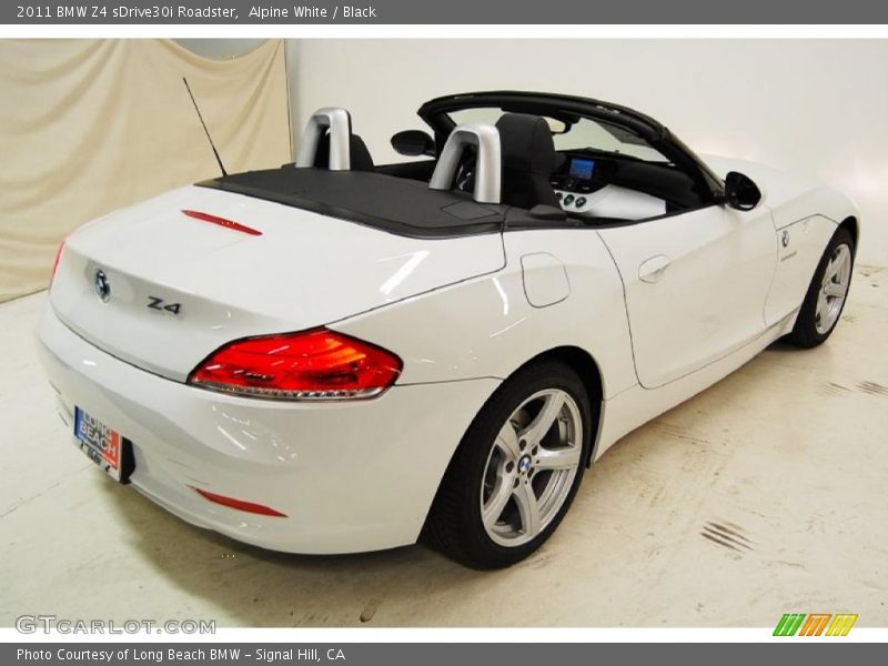 Alpine White / Black 2011 BMW Z4 sDrive30i Roadster