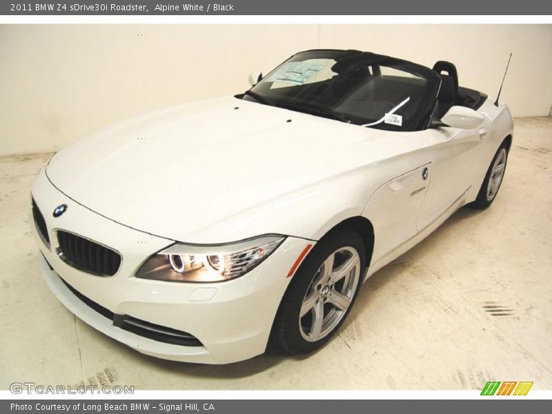 Alpine White / Black 2011 BMW Z4 sDrive30i Roadster