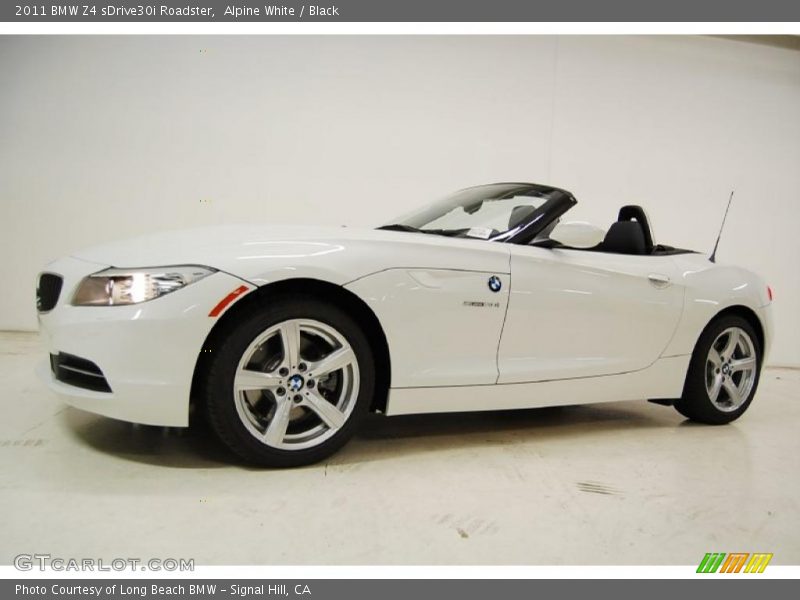 Alpine White / Black 2011 BMW Z4 sDrive30i Roadster