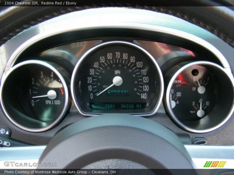 Redline Red / Ebony 2004 Chevrolet SSR