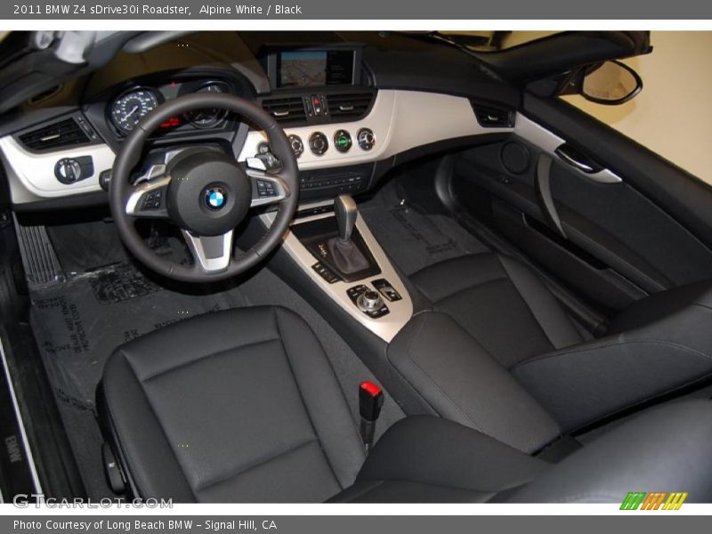 Alpine White / Black 2011 BMW Z4 sDrive30i Roadster