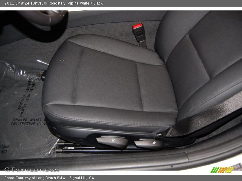 Alpine White / Black 2011 BMW Z4 sDrive30i Roadster