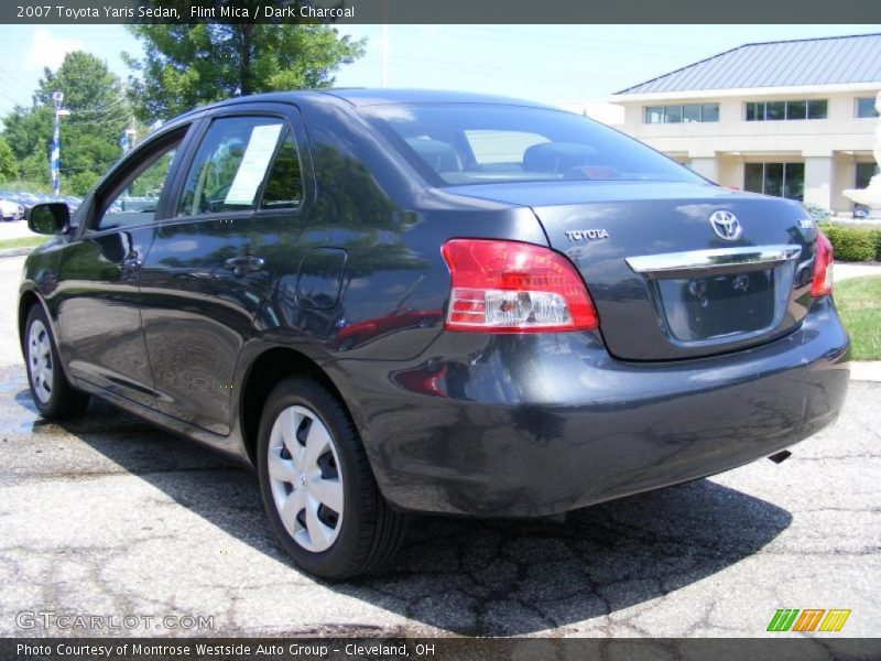 Flint Mica / Dark Charcoal 2007 Toyota Yaris Sedan
