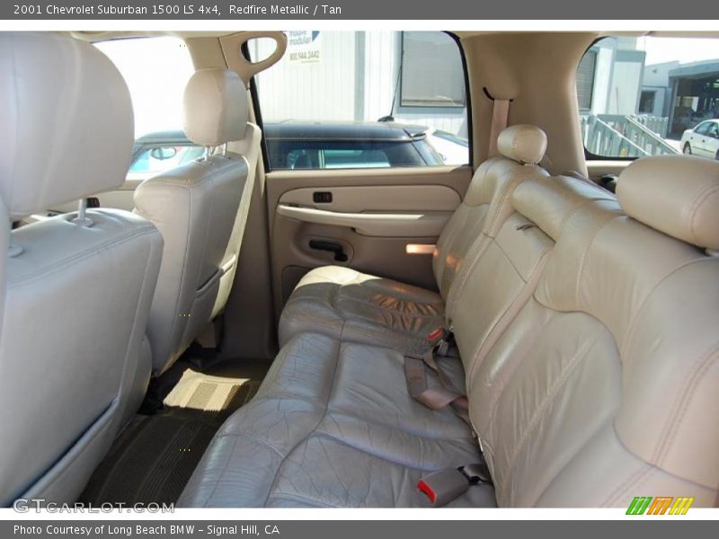 Redfire Metallic / Tan 2001 Chevrolet Suburban 1500 LS 4x4