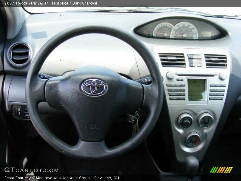 Flint Mica / Dark Charcoal 2007 Toyota Yaris Sedan