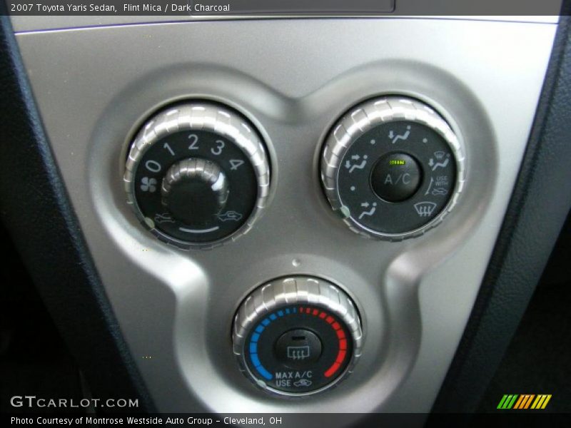 Flint Mica / Dark Charcoal 2007 Toyota Yaris Sedan