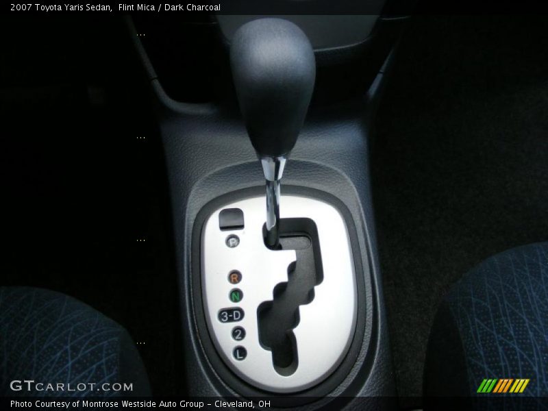 Flint Mica / Dark Charcoal 2007 Toyota Yaris Sedan