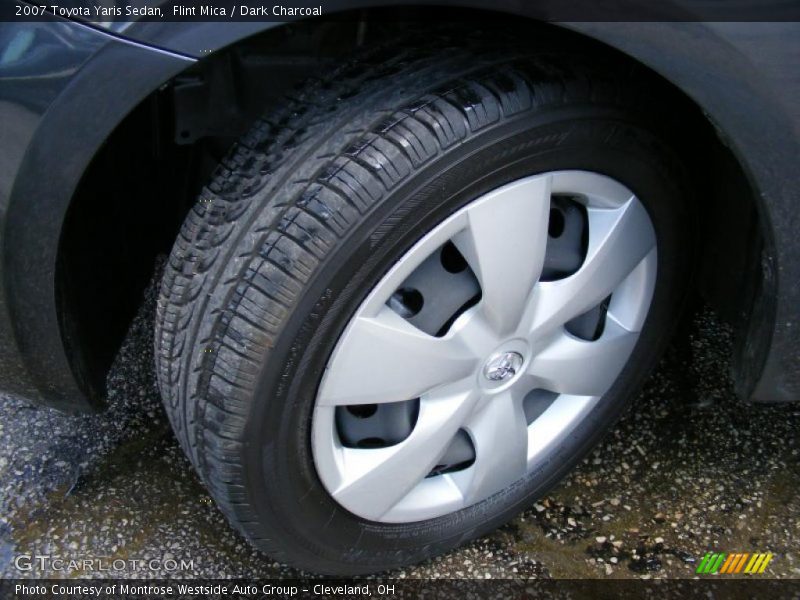 Flint Mica / Dark Charcoal 2007 Toyota Yaris Sedan