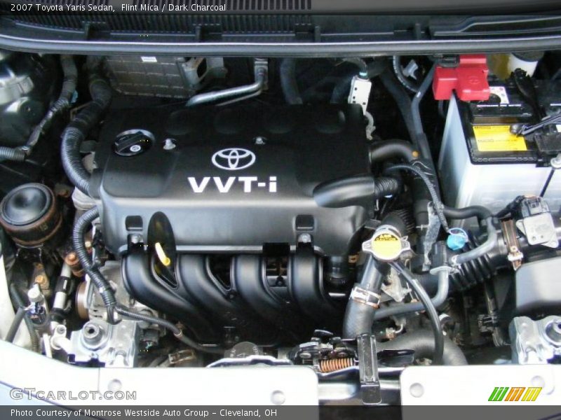 Flint Mica / Dark Charcoal 2007 Toyota Yaris Sedan