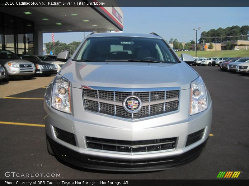 Radiant Silver / Titanium/Ebony 2010 Cadillac SRX V6
