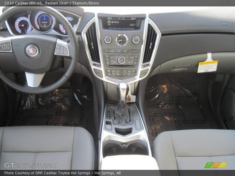 Radiant Silver / Titanium/Ebony 2010 Cadillac SRX V6