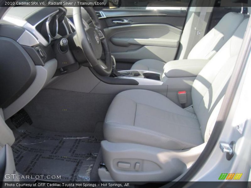 Radiant Silver / Titanium/Ebony 2010 Cadillac SRX V6
