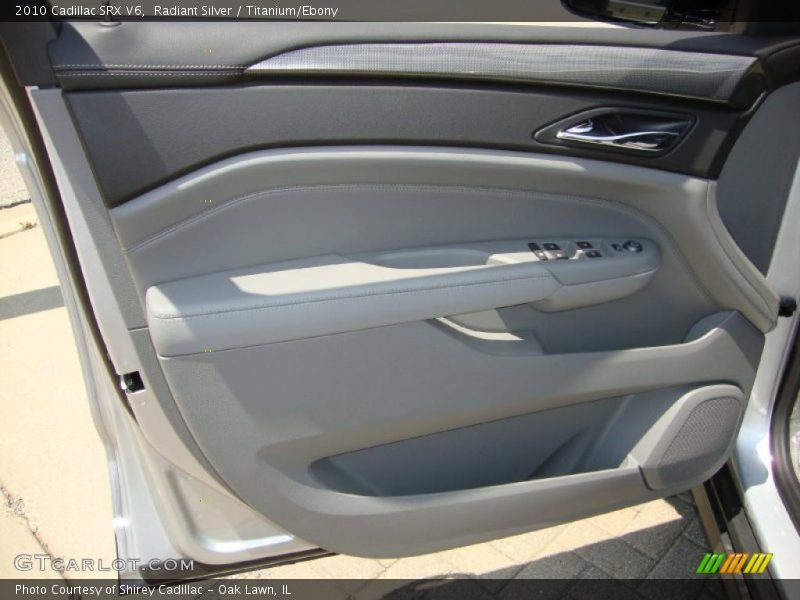 Radiant Silver / Titanium/Ebony 2010 Cadillac SRX V6