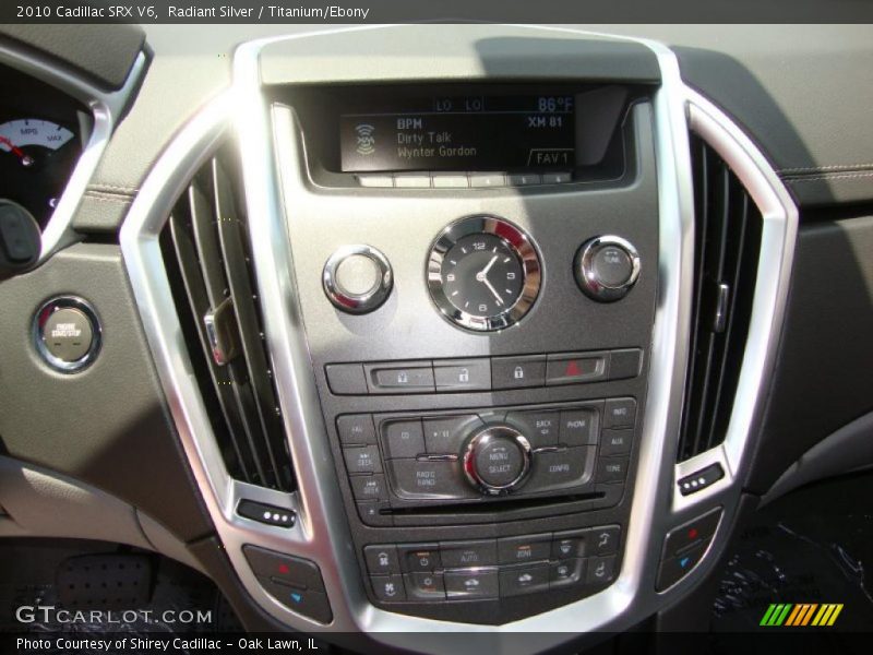 Radiant Silver / Titanium/Ebony 2010 Cadillac SRX V6
