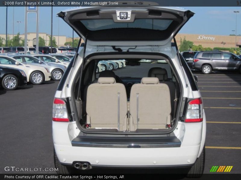 Oxford White / Medium Light Stone 2008 Ford Taurus X Limited