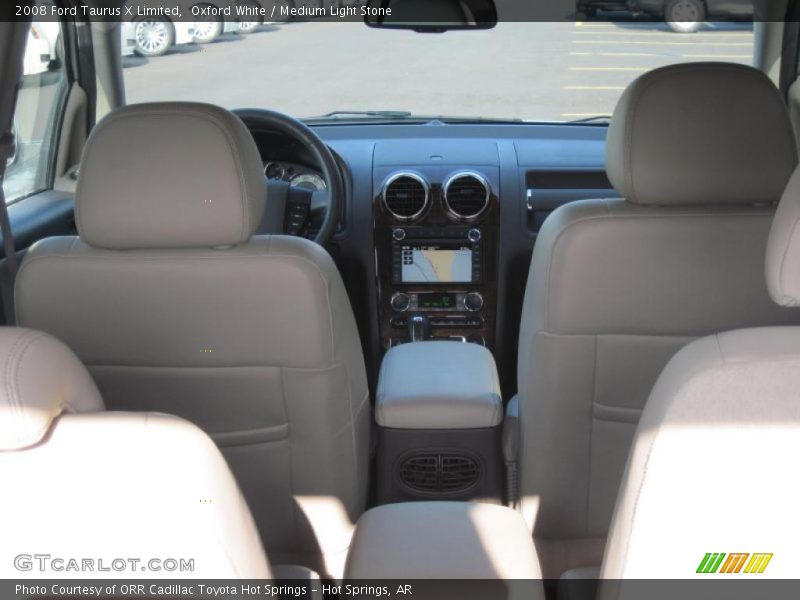 Oxford White / Medium Light Stone 2008 Ford Taurus X Limited