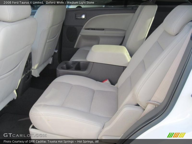 Oxford White / Medium Light Stone 2008 Ford Taurus X Limited
