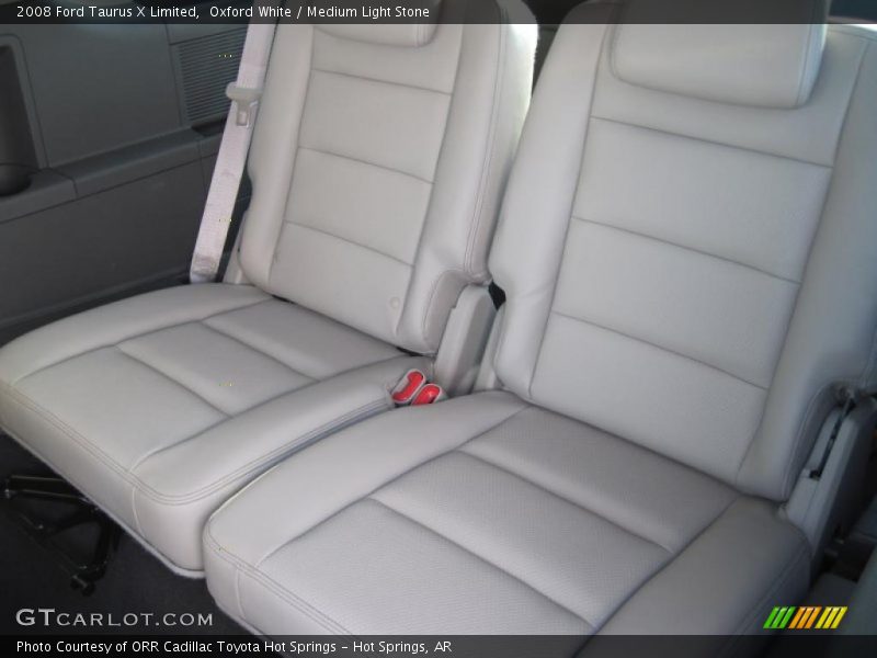 Oxford White / Medium Light Stone 2008 Ford Taurus X Limited