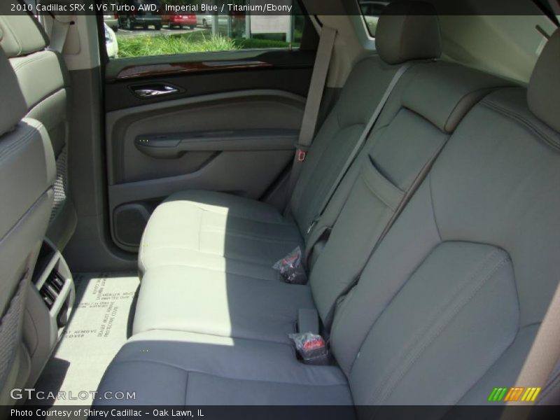 Imperial Blue / Titanium/Ebony 2010 Cadillac SRX 4 V6 Turbo AWD