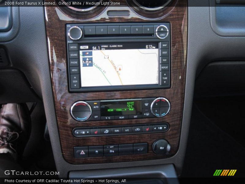 Oxford White / Medium Light Stone 2008 Ford Taurus X Limited