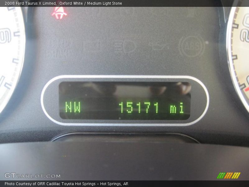 Oxford White / Medium Light Stone 2008 Ford Taurus X Limited
