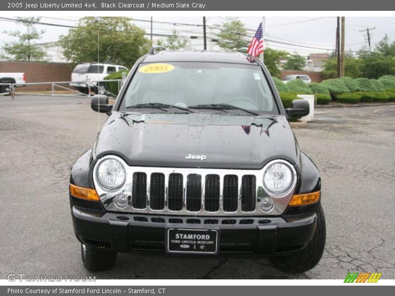 Black Clearcoat / Medium Slate Gray 2005 Jeep Liberty Limited 4x4