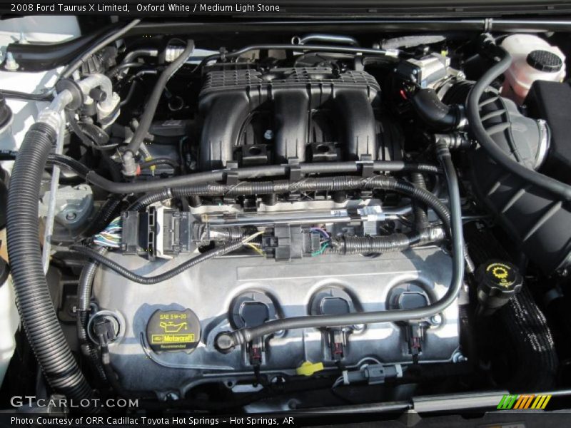 Oxford White / Medium Light Stone 2008 Ford Taurus X Limited